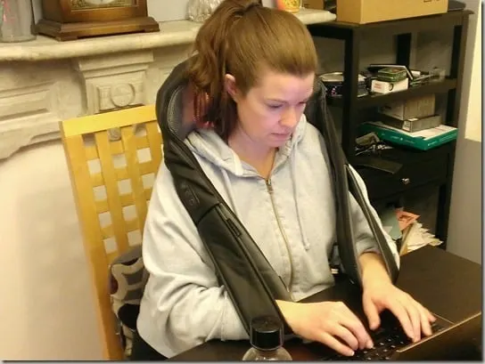 The Brookstone Neck & Back Massager with Heat The Brookstone Neck & Back Massager with Heat