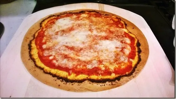WP_20150401_013 (2) Cauliflower Crust Pizza
