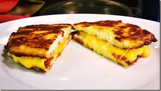 WP_20150419_008 (2) Cauliflower Crust Grilled Cheese