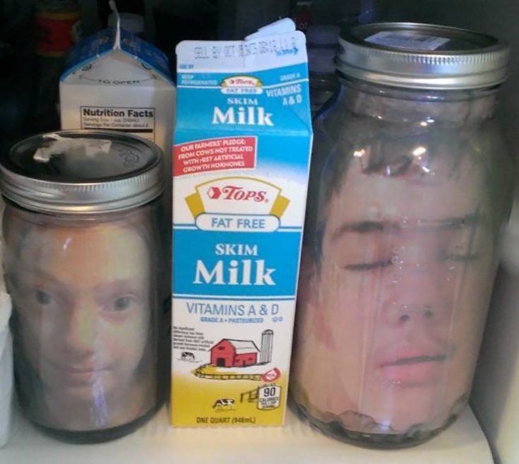 Easy DIY Halloween Decorations How to Put a Head in a Jar page