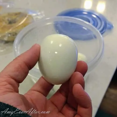 Instant Pot hard boiled egg What you can eat on Weight Watchers Freestyle - Instant Pot hard boiled egg