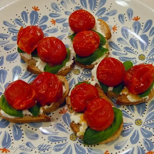 caprese baguettes What you can eat on Weight Watchers Freestyle - caprese baguettes