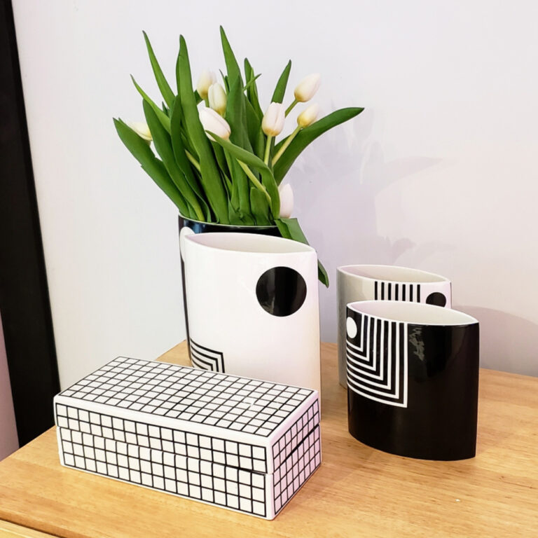 Looking for Jonathan Adler furniture and accessories at a fraction of the cost? Check out his new Now House collection on Amazon! With both colorful collections and a black and white look, there are pieces for every room, including your living room, dining room, bedroom, and entry area. This stuff is absolutely gorgeous, funky, and fun! #furniture #accessories