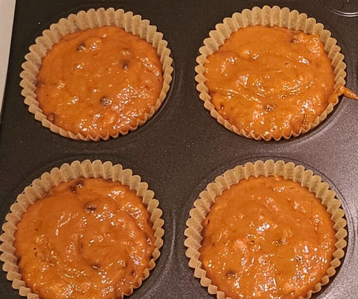 Peanut Butter Banana Chocolate Chip Muffins Recipe