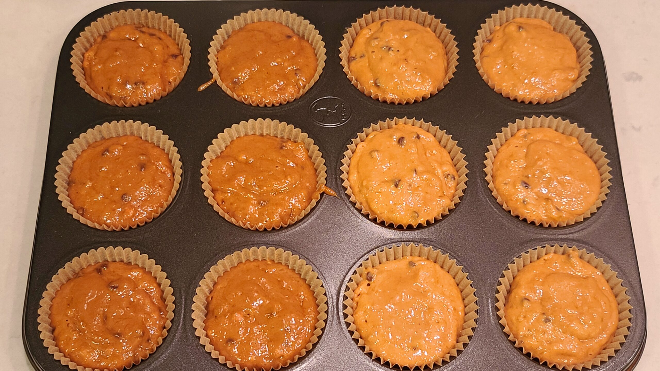 ReducedFat Peanut Butter Banana Chocolate Chip Muffins (with a Special