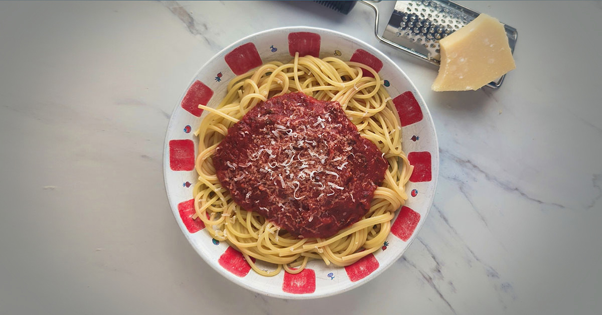 Homemade Vegetarian Spaghetti Sauce Recipe page Amy Ever After