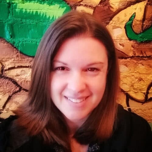 Headshot of Amy Oztan, cropped square.